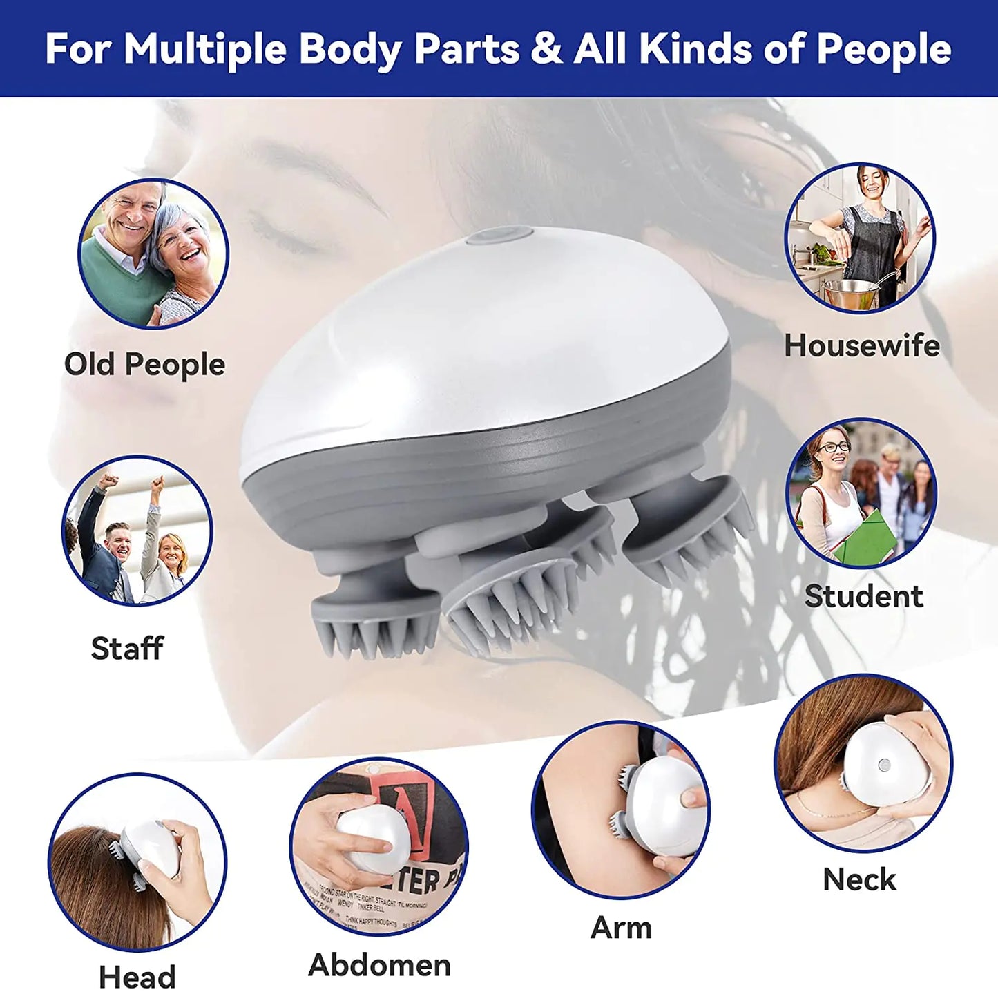 Multifunctional Pet Massager