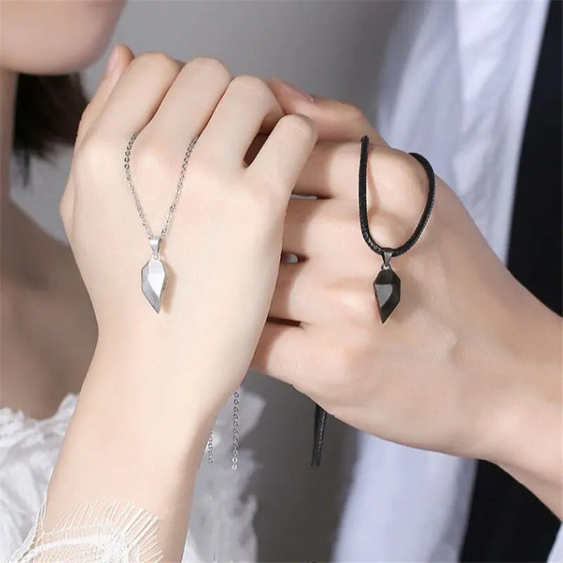 Magnetic Couple Necklace